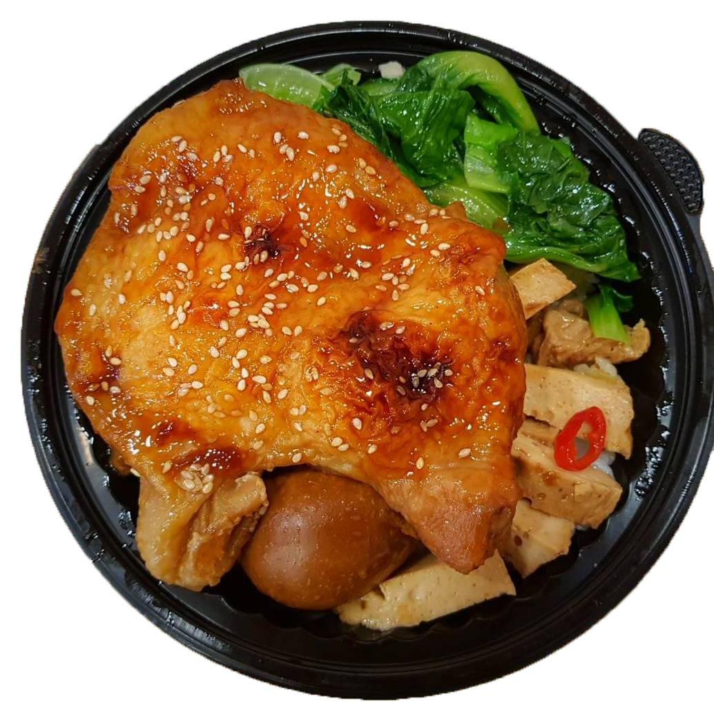 日式烤雞腿便當