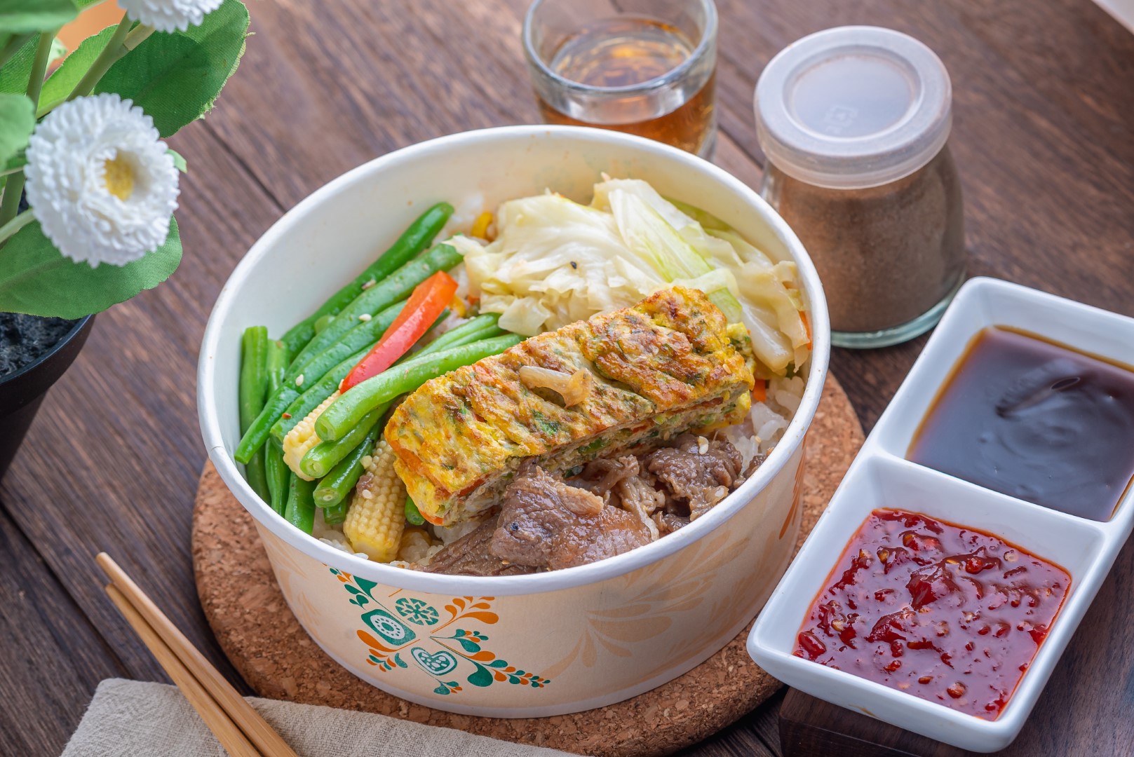 日式燒肉+炒飯